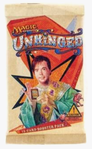 unglued booster box Unhinged